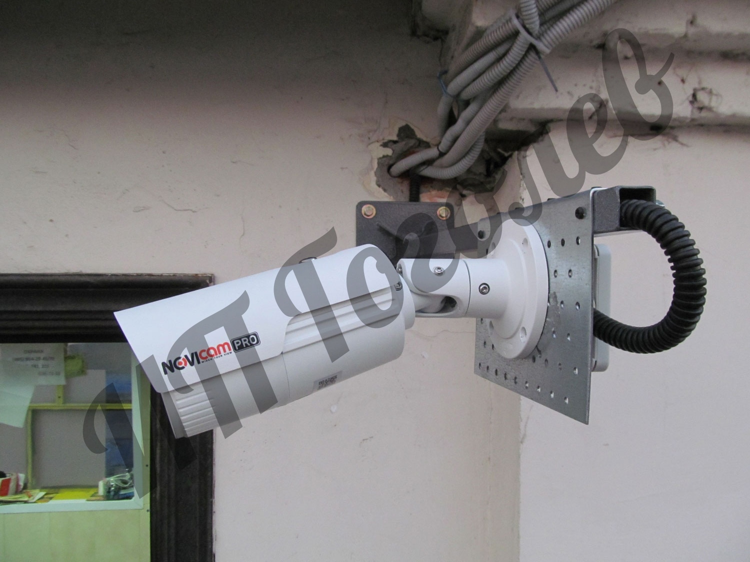 Установка и подключение видеокамеры