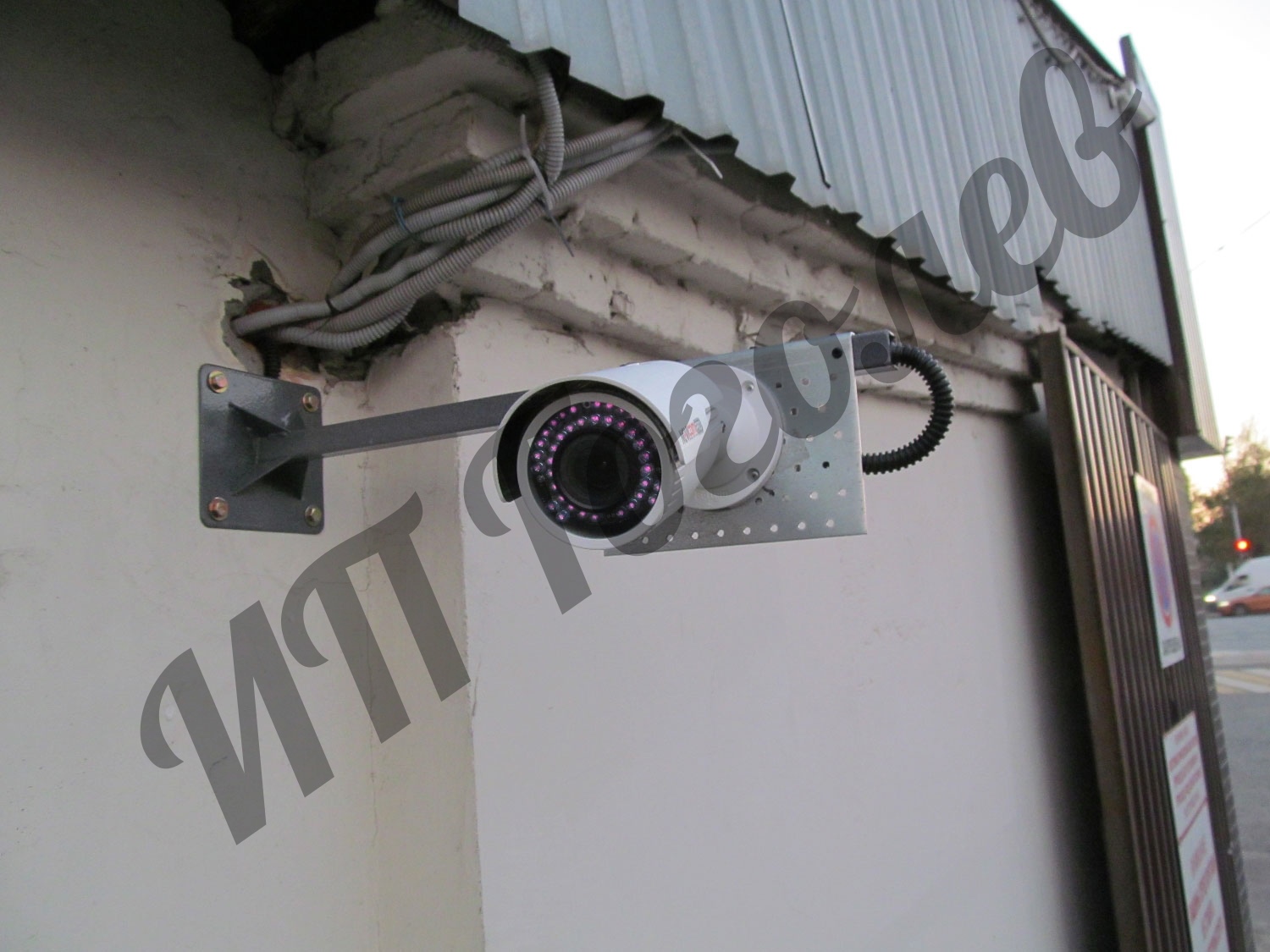 Угол обзора территории