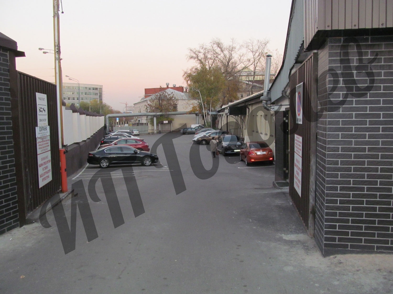 Контроль территории офисного центра