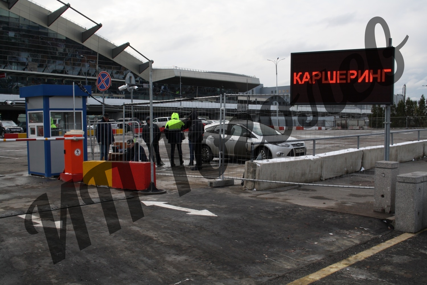 подключение "сухих" контактов шлагбаума