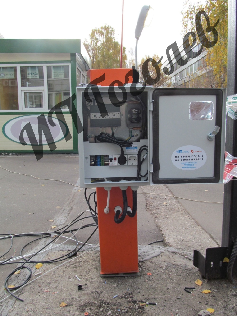 Монтаж щита Автомаршал