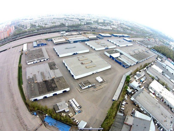 Вид объекта сверху